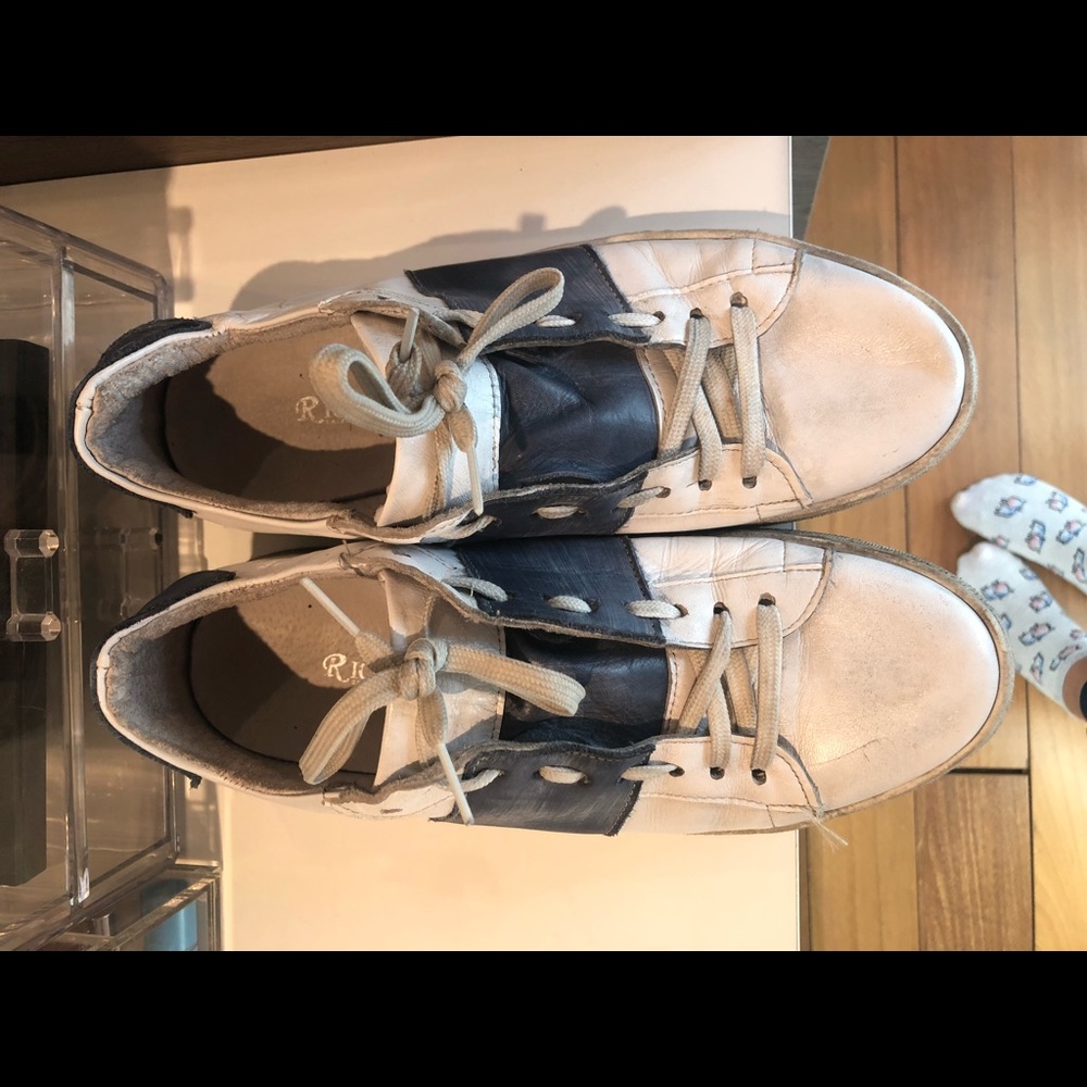 Italian leather sneakers
